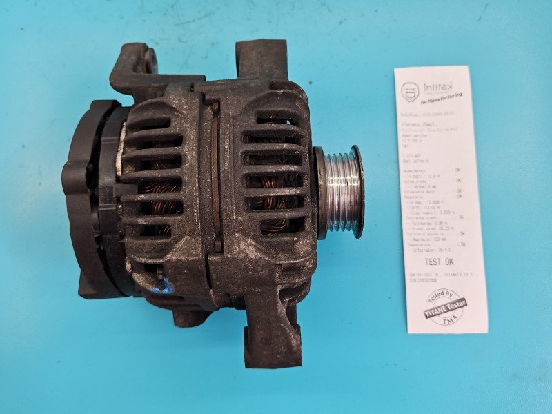 TEST Alternator Opel Zafira A 0124415002, 90561971 1.8 16V