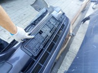 Zderzak przód przedni Citroen C8 grafitowy eyjc