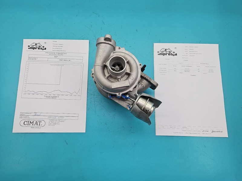 Turbosprężarka Regenerowana Mazda 3 I BK 753420-4, GT1544V, 9660641380 1.6 citd 109KM
