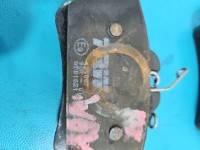 Tarcze hamulcowe tył klocki Peugeot 207 1.4 16V