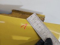 Błotnik przód prawy Renault Trafic II żółty OD32