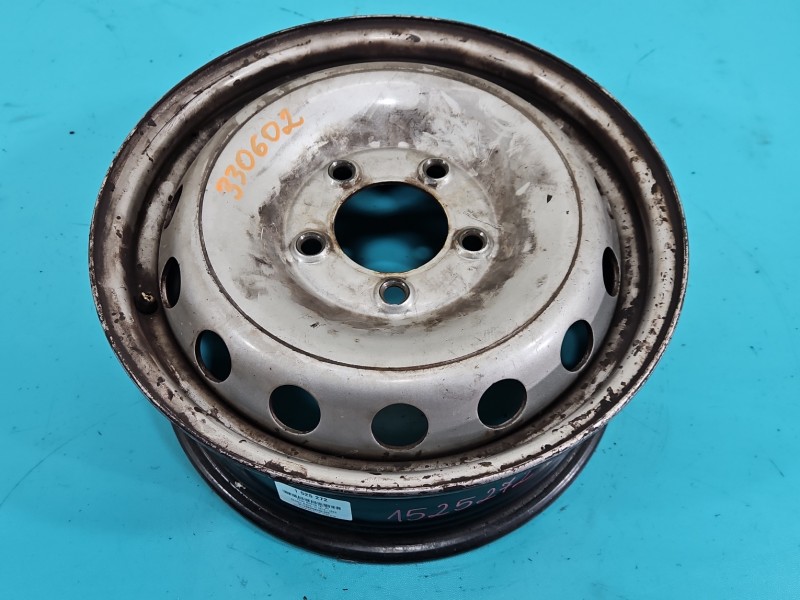 Felga stalowa 16" Renault Master III 10-24 Szerokość felgi: 6.5", Rozstaw śrub: 5x130, RENAULT, 12345676, R16 5X130 et66 6,5J