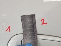DRZWI PRZÓD PRAWE PASAŻERA Fiat Grande Punto 5d biały 296
