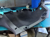 Tapicerka bagażnika lewa boczek INFINITI QX50 849531BB0A, 84963-ABB0A