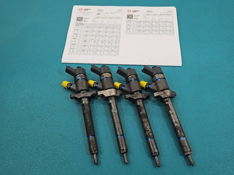 TESTOWANY Wtryskiwacz komplet MAZDA 3 II BL 08-13 1.6 citd 0445110259