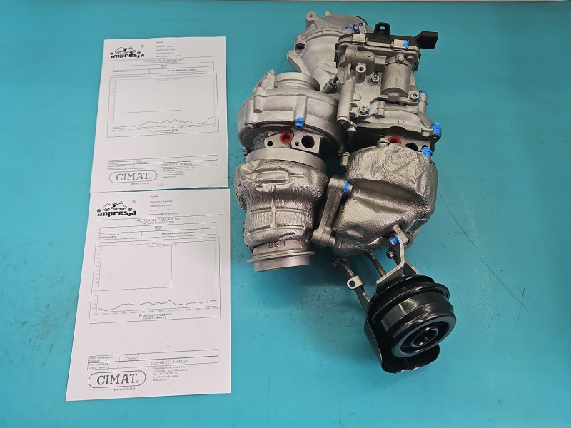 Turbosprężarka Regenerowana Mercedes W222 3.0 cdi 656929 340KM 10009700300, A6560900480, UJ50310151 00251