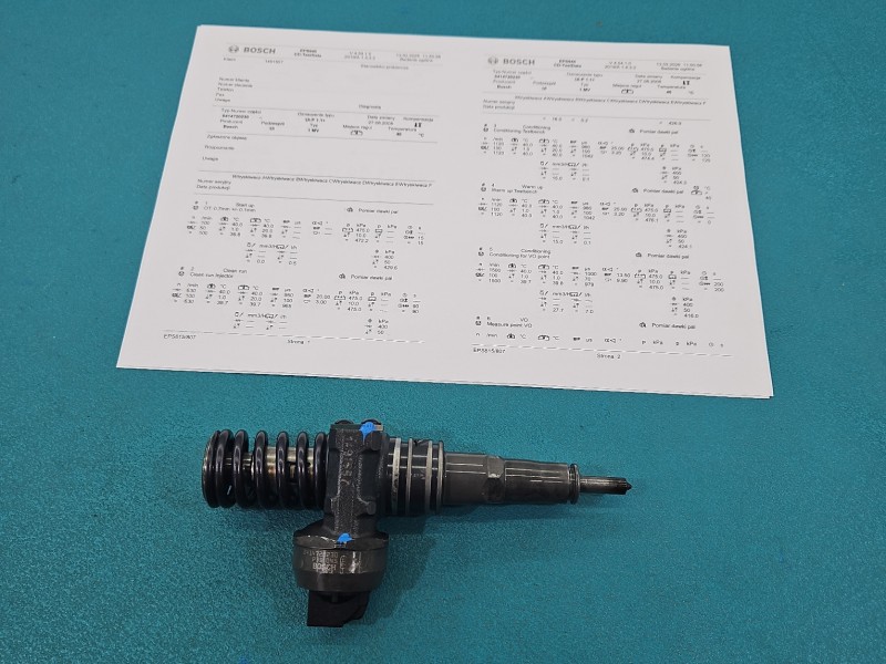 testowany Pompowtryskiwacz 0414720230, 038130073BH 1.9 TDI (BKE)