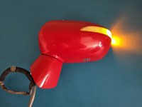 Lusterko lewe pin Honda Jazz II HB 5d kolor czerwony europa