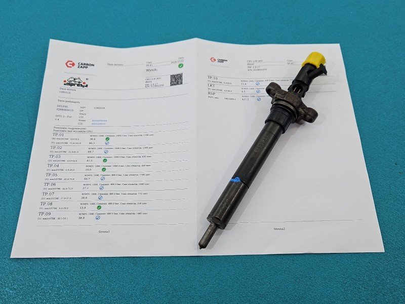 TESTOWANY Wtryskiwacz Peugeot 508 I 2.0 hdi TESTOWANY Wtryskiwacz Peugeot 508 I 2.0 hdi