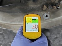 Podłużnica lewa fartuch ćwiartka Volvo V90