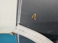 Drzwi tył lewe Fiat Grande Punto HB 5d srebrny 595/A