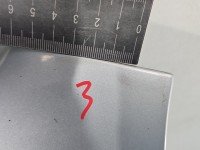 Błotnik przód lewy Kia Ceed I 06- srebrny