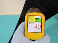 Błotnik przód prawy Skoda Roomster czarny LF9R