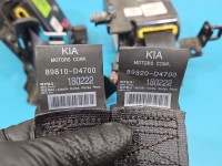 Pas bezpieczeństwa tył lewy Komplet Prawy + Lewy / + SPINKA / 15-18 Kia Optima IV 15-20 89810-D4700, 89820-D4700