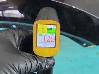 Błotnik przód prawy Honda Civic VIII UFO czarny B92P
