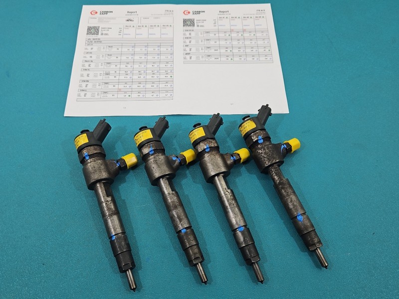 TESTOWANY Wtryskiwacz komplet Fiat Croma II 0445110244 1.9 jtd