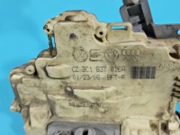 Zamek przód prawy 3C1837016A Vw Passat B6 EUROPA Volkswagen, Europejska, 7pin