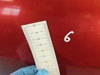 DRZWI PRZÓD LEWE KIEROWCY Renault Clio II 3d bordowy TE876