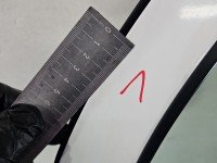 Drzwi tył prawe Toyota Yaris II HB 5d biały 068