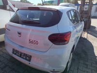 Błotnik tył prawy Dacia Sandero III 20- biały, DV369 ćwiartka