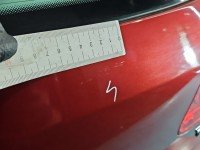 Klapa tył Vw Tiguan I 07- HB 5d bordowy LA3T
