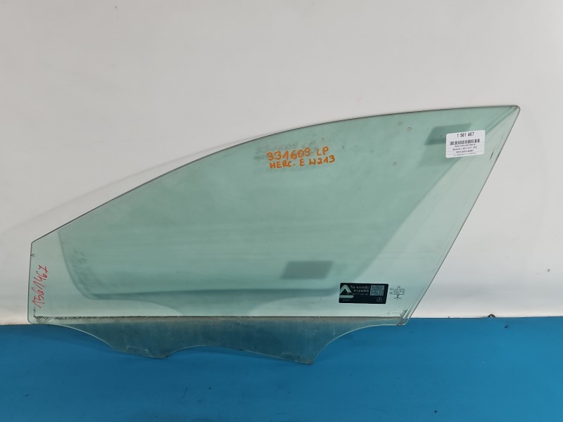 Szyba drzwi przód lewa KIEROWCY Mercedes W213 sedan