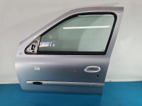 DRZWI PRZÓD LEWE KIEROWCY Renault Thalia I 4d srebrny