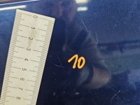 Drzwi tył lewe Vw Jetta V sedan 4d granatowy LD5Q