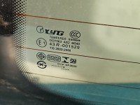 Szyba tylna KLAPY BAGAŻNIKA TYŁ Opel Vectra C kombi