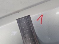 Błotnik przód lewy Vw Tiguan I 07- srebrny LR7L