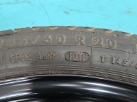 Koło zapasowe dojazdowe dojazdówka AUDI A6 C7 Średnica felgi: 20", Rozstaw śrub: 5x112, Continental, 145 mm, Profil opony:...