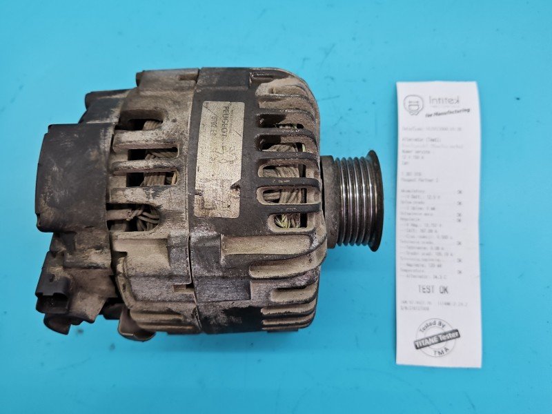 TEST Alternator Peugeot Partner I 9646476280 2.0 hdi