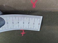 Drzwi tył prawe Ford Fiesta Mk7 HB 5d złoty