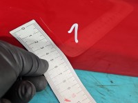 DRZWI PRZÓD PRAWE PASAŻERA Seat Ibiza V KJ 6F 5d czerwony LS3H