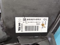 Reflektor prawy lampa przód Opel Meriva A EUROPA 93321053, 89308560