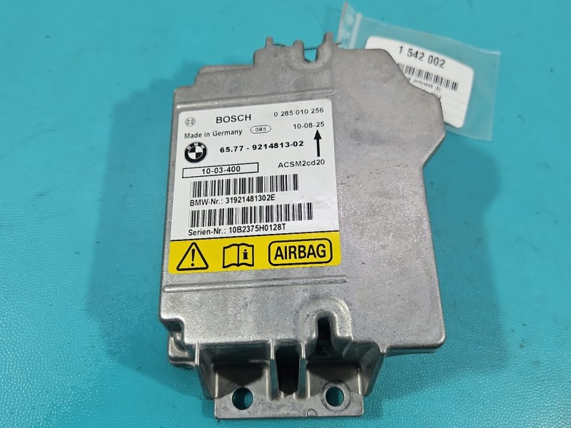 Sterownik poduszek airbag BMW X6 E71 9214813