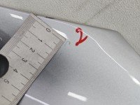 Błotnik przód prawy Bmw X3 e83 srebrny TITANSILBER METALLIC 354/7