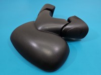 Lusterko lewe Renault Trafic II Europejska, 5pin, chropowate dolne szkło lusterka europa