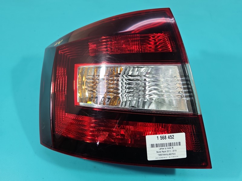 Lampa tył lewa Skoda Rapid HB pęknięcie na kloszu EUROPA