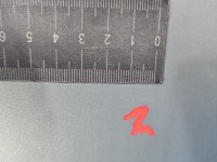 Błotnik przód prawy Seat Alhambra II 7N 10- srebrny LR7L