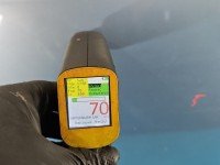DRZWI PRZÓD LEWE KIEROWCY Opel Corsa D 5d błękitny Z21C