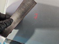 Drzwi tył lewe Renault Clio III HB 5d srebrny