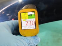 Błotnik przód lewy Volvo V70 II granatowy 417-26