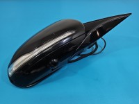 Lusterko prawe Mercedes W222 Europa /składane elektrycznie /8+8+10pin / Przytopiona obudowa / Nie działa dolne podświetlanie...