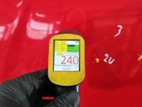 Maska przednia Toyota Yaris III czerwony 3P0