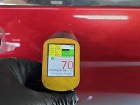 DRZWI PRZÓD LEWE KIEROWCY Citroen C4 II 5d bordowy LKR