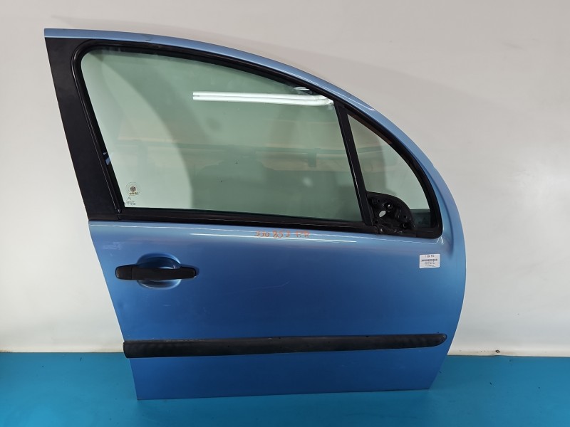 DRZWI PRZÓD PRAWE PASAŻERA Citroen C3 I 5d błękitny