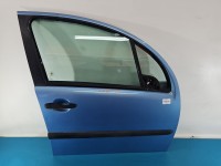 DRZWI PRZÓD PRAWE PASAŻERA Citroen C3 I 5d błękitny