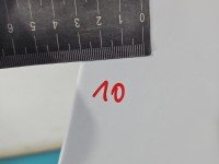 Błotnik przód prawy Dacia Logan II 12-20 biały OV369