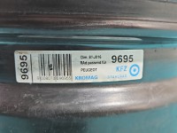 Felga stalowa 16" Citroen C4 I Szerokość felgi: 6.5", Rozstaw śrub: 4x108, Odsadzenie (ET): 31, CITROEN, 1550462, R16 4x108...